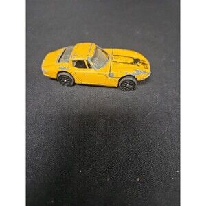 Corgi Toys 377 Yellow  Marcos 3 Litre Whizzwheels Diecast Vehicle Car 1970 Vntg